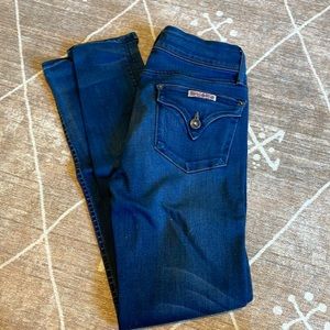 Hudson mid rise skinny jeans size 27